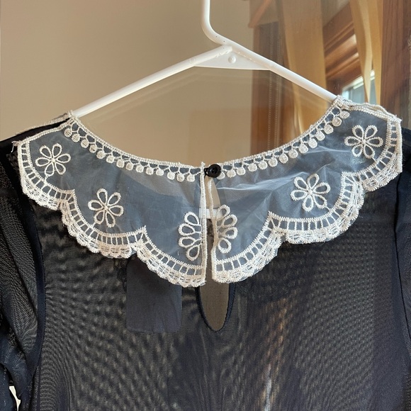 UNIF Wednesday Addams Dress - Size M - New - Picture 5 of 10